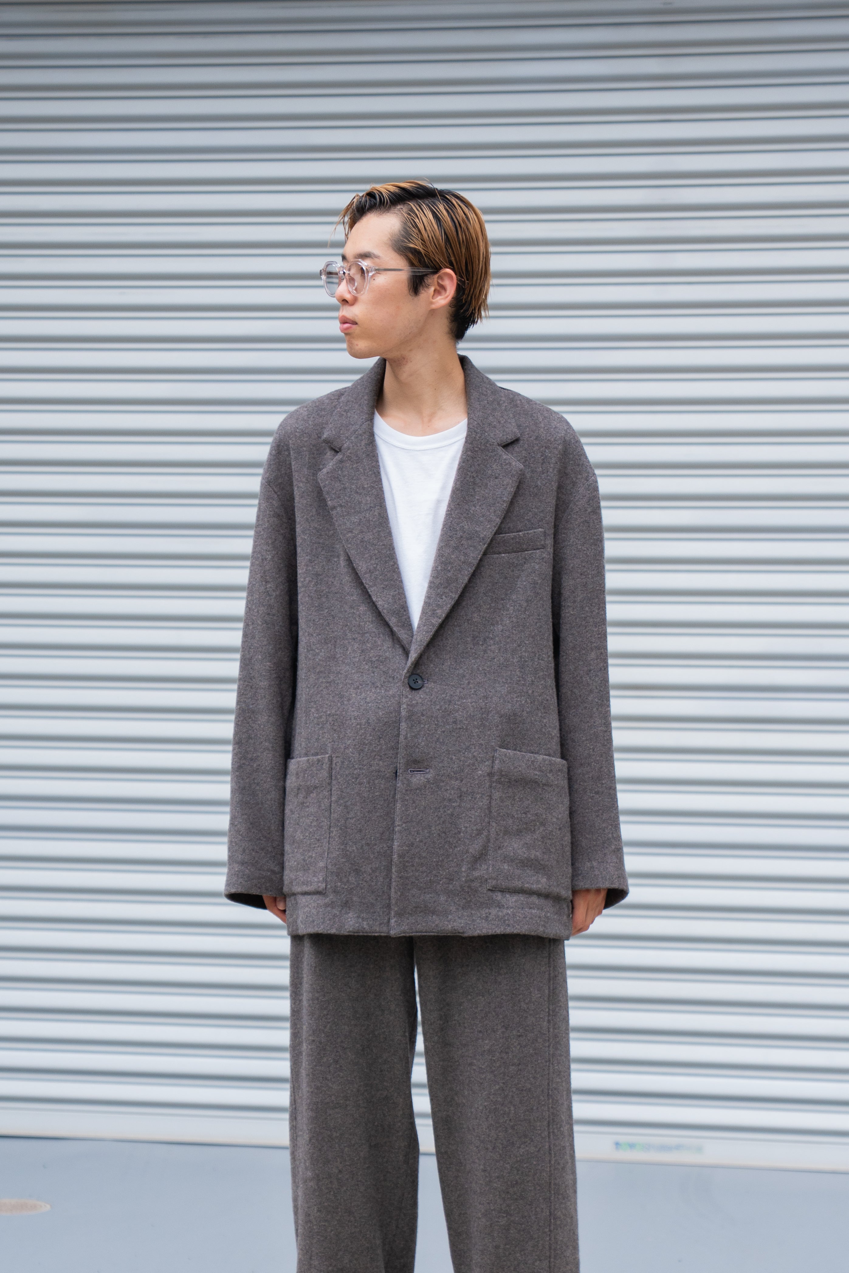 2*前様 【サイズL】 Stone  ストライプジャケット 90849E1D-AFA5-4E93-B082-