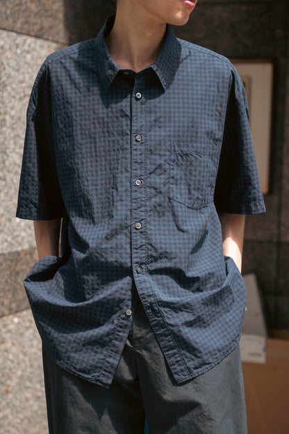 Huge Gingham Check Shirt