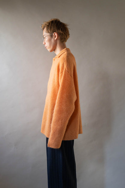 Kid Mohair Knit Shirts