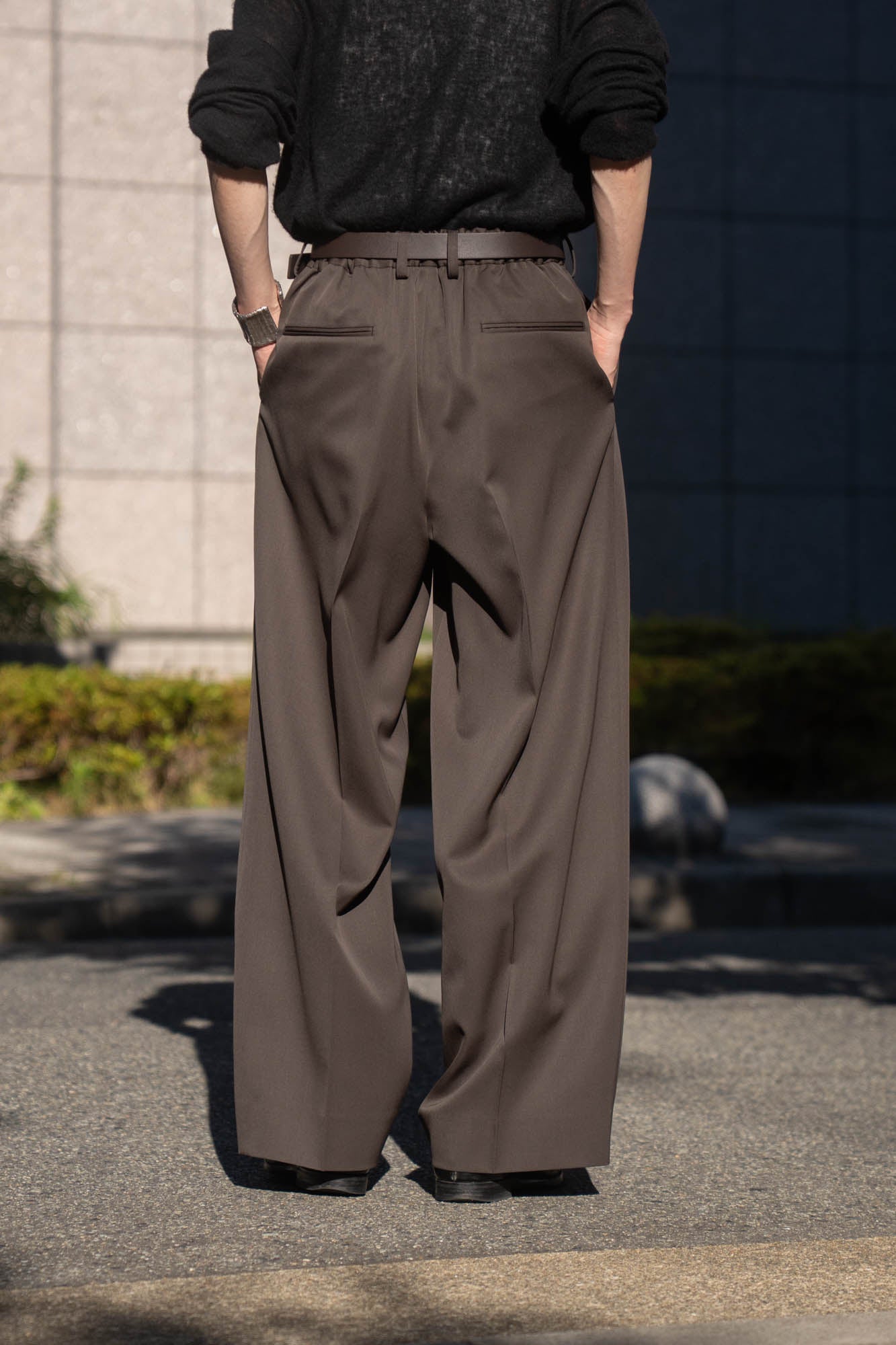 EASY LONG WIDE TROUSERS(ST.1610)