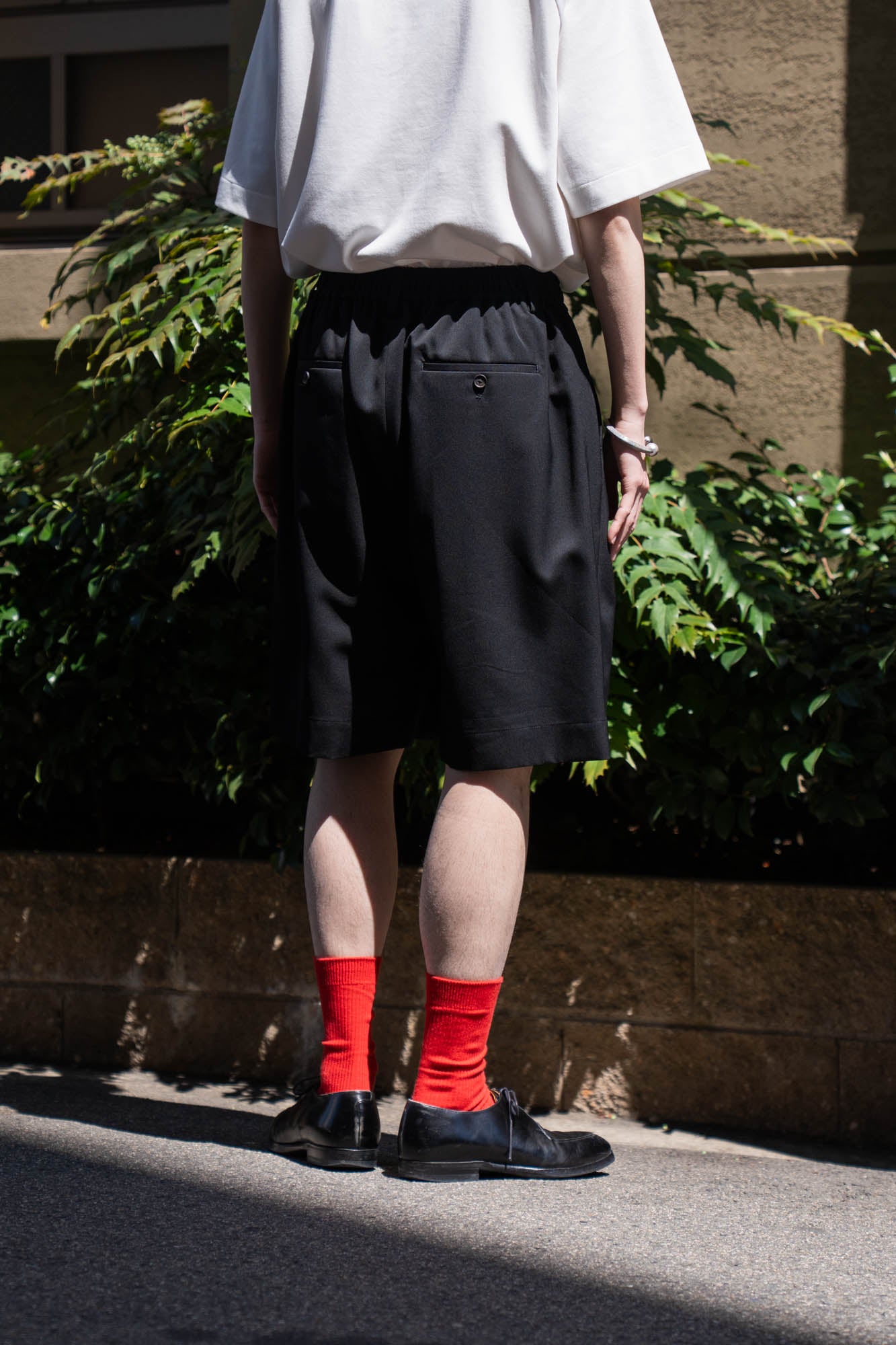 WIDE EASY SHORT TROUSERS(ST.1435)