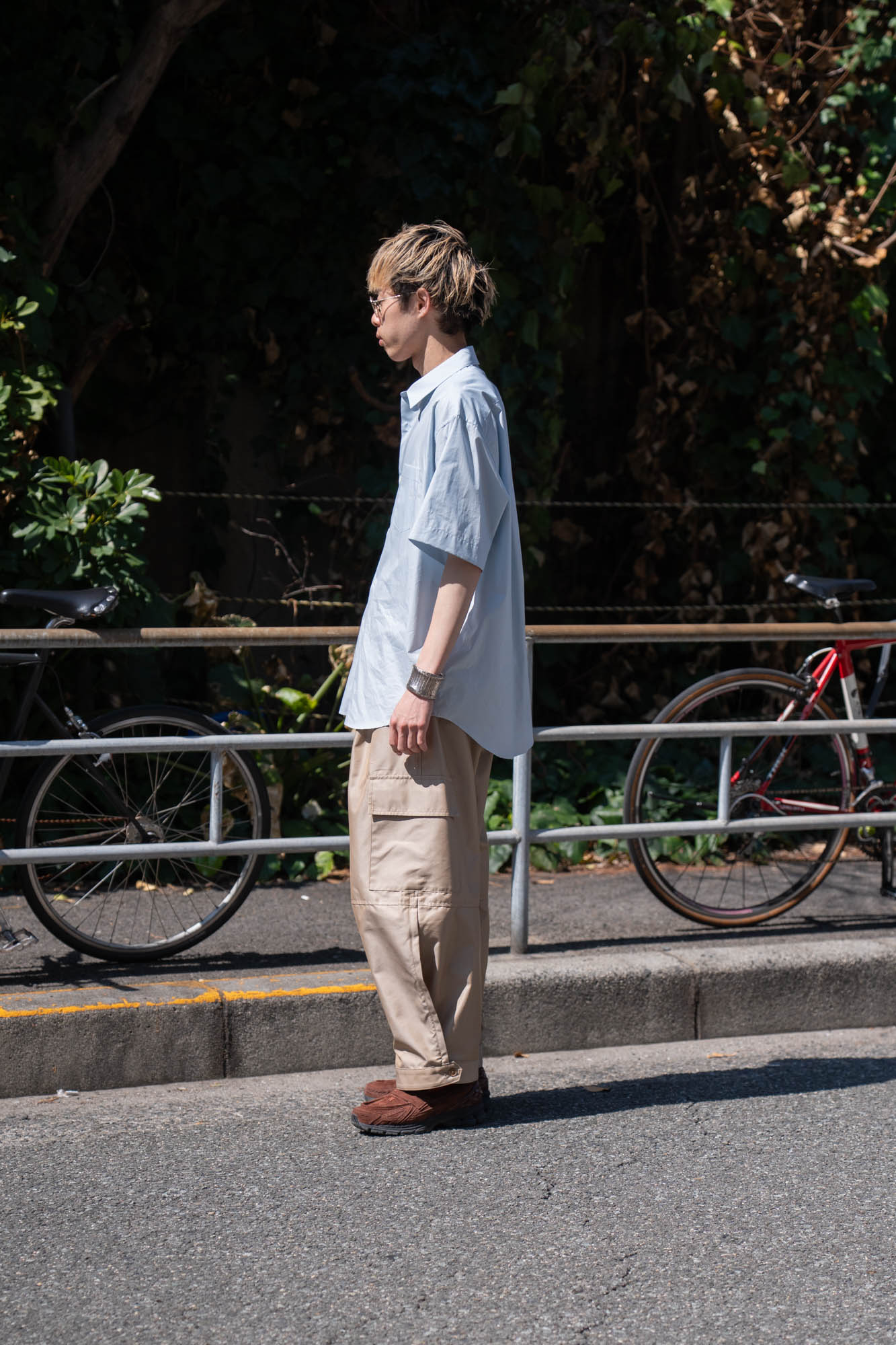 SUVIN COTTON OVERSIZED SS SHIRT(ST.1497)