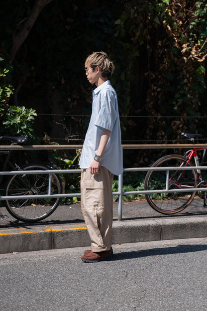 SUVIN COTTON OVERSIZED SS SHIRT(ST.1497)