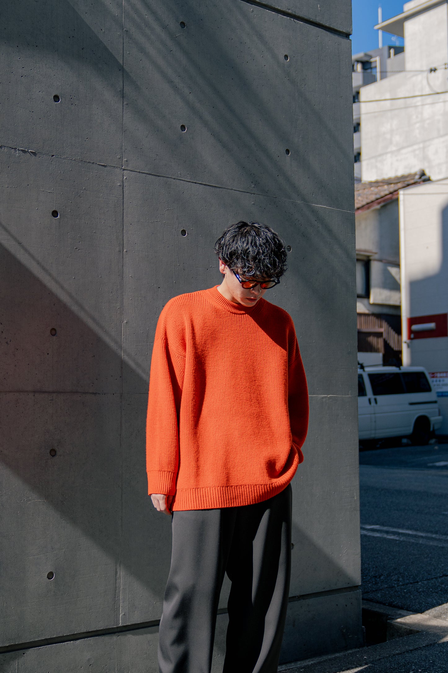 LOW GAUGE MERINO CREWNECK KNIT