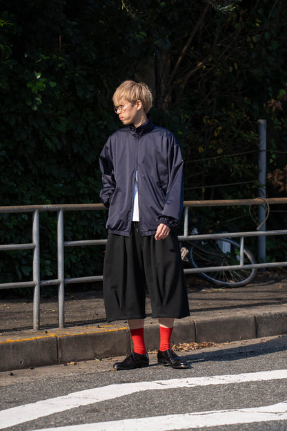 Pleated Balloon Sweat Shorts