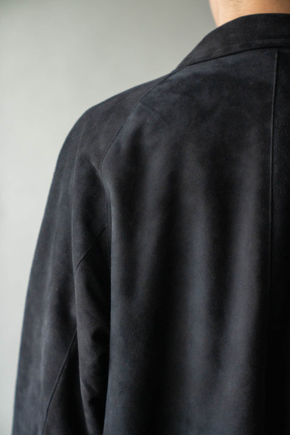 sheep suede blouson