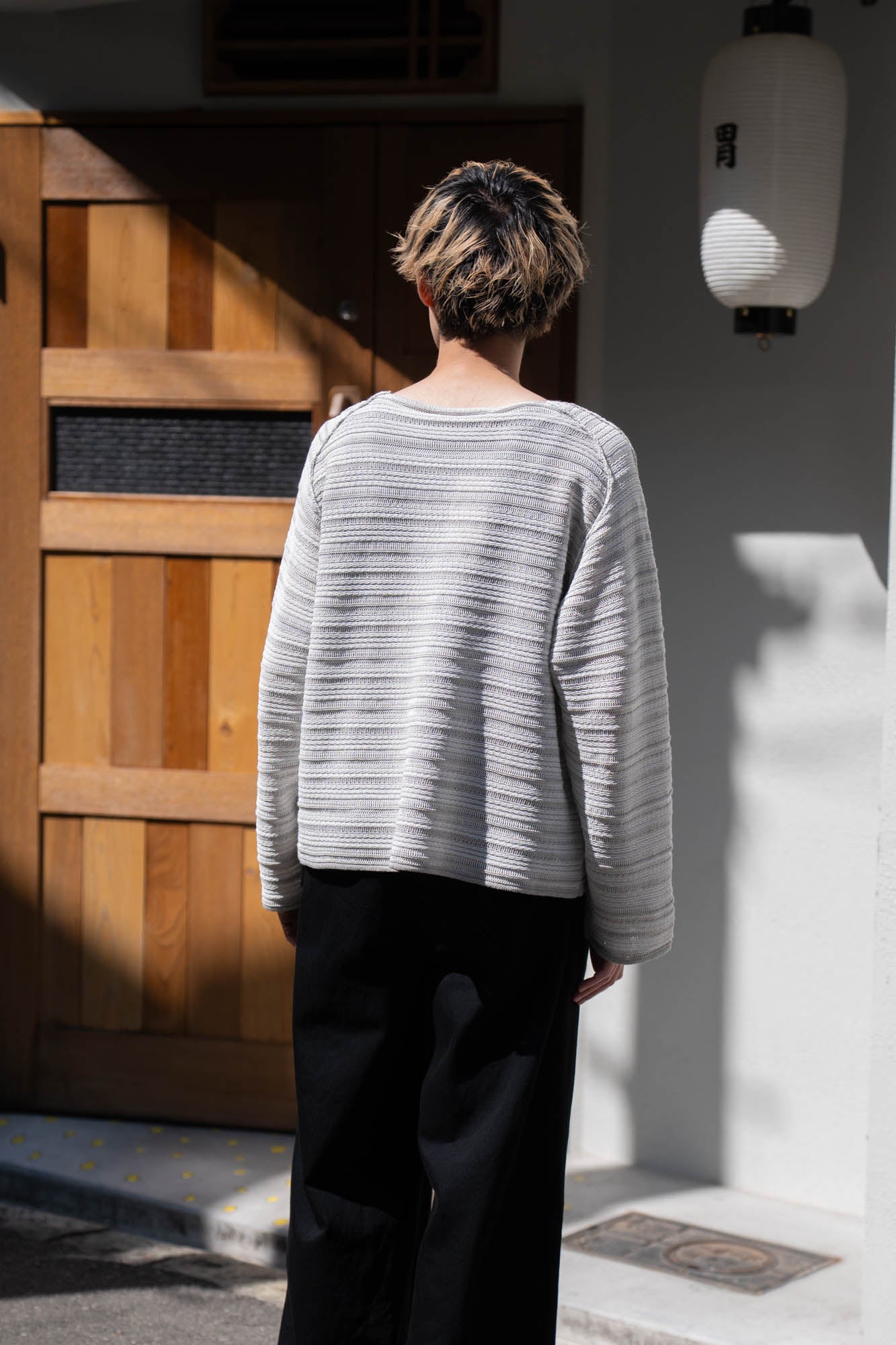 LACE KNITTING PULLOVER