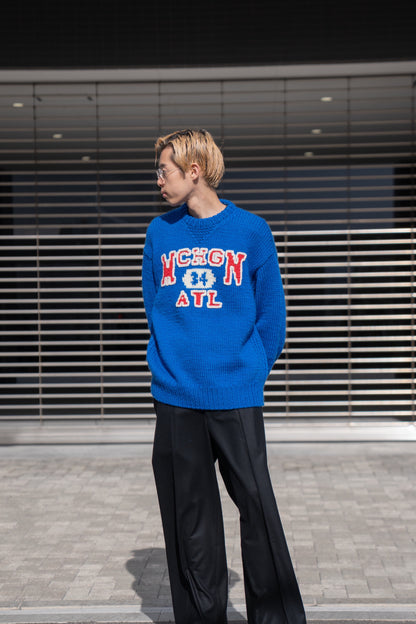 HAND KNITTING SWAETSHIRT