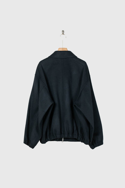 W/CA DOUBLE FACE CLOTH ZIP JACKET(ST.1545)