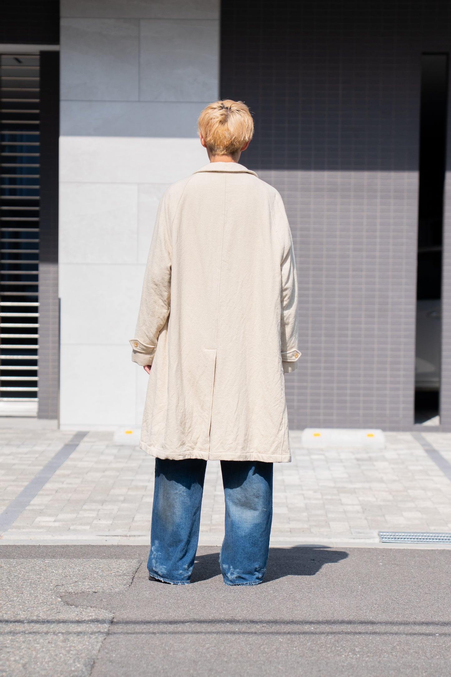 Classic Wool Balmacaan Coat