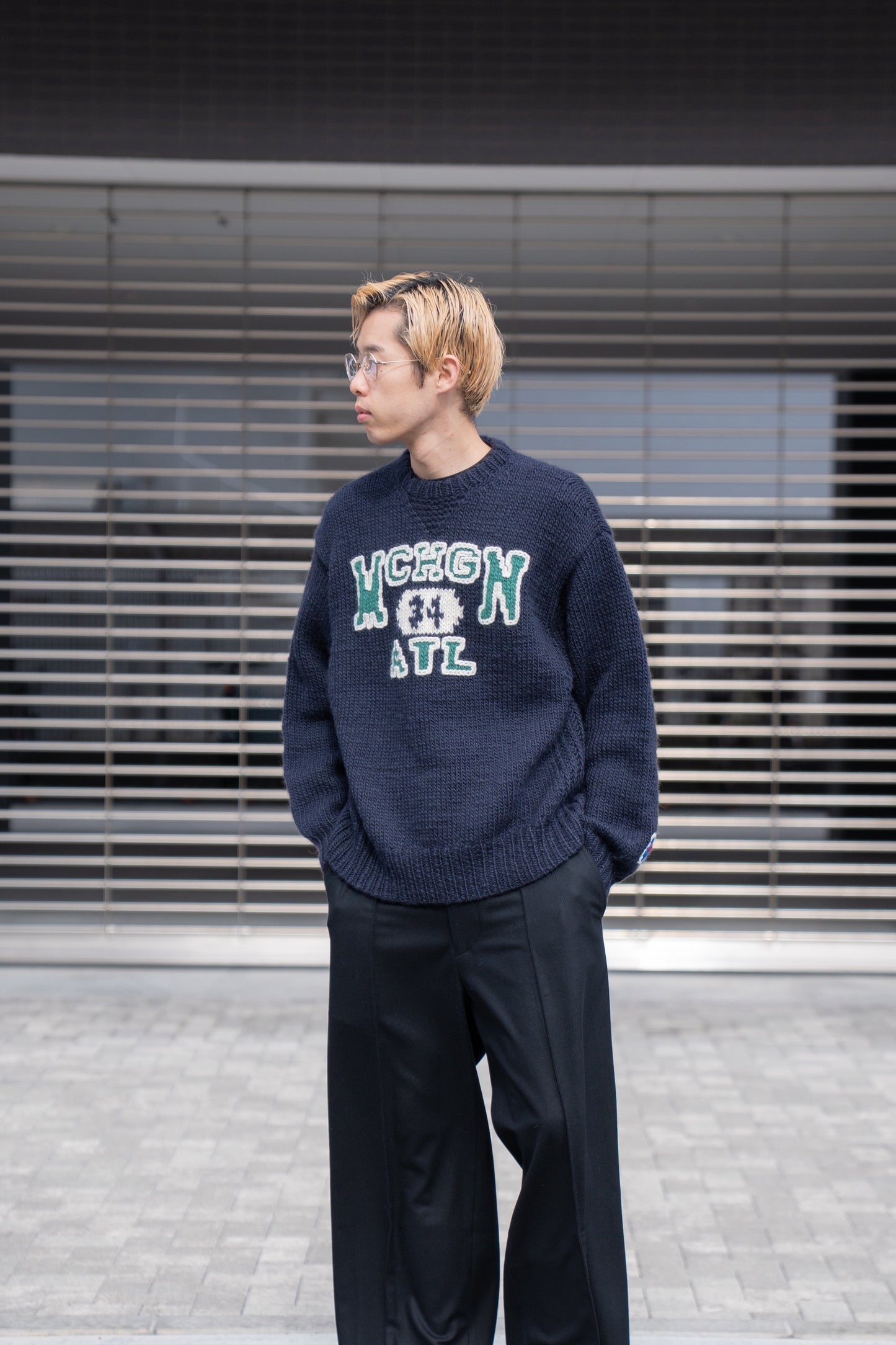 HAND KNITTING SWAETSHIRT