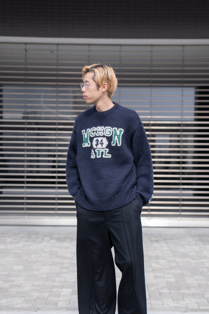 HAND KNITTING SWAETSHIRT