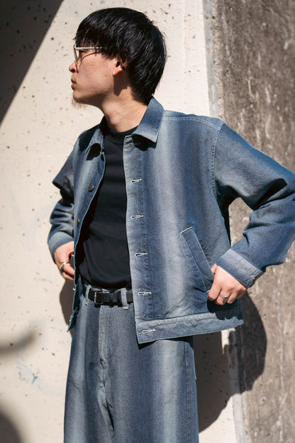 GRADATION DENIM JACKET