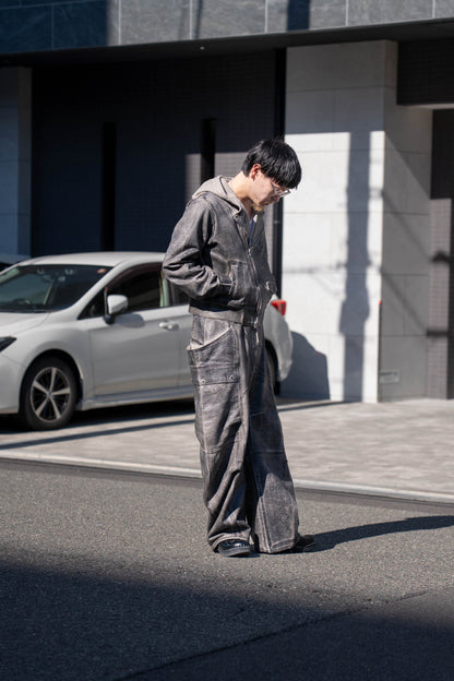 CRACKING COATED RIDERS PARKA .15