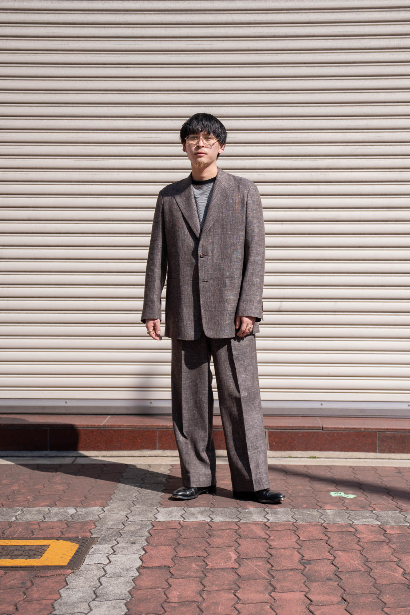 WOOL LINEN 2B JACKET