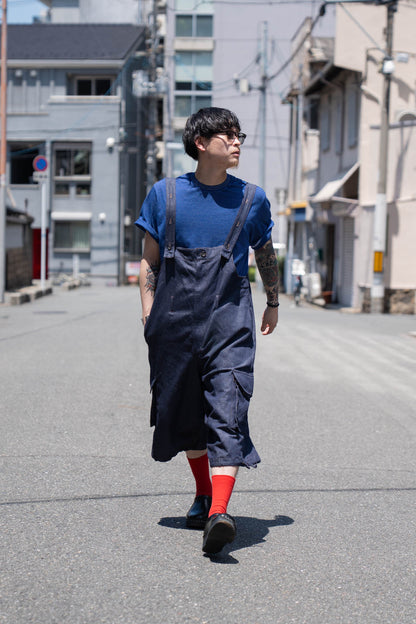 Short Denim Overall