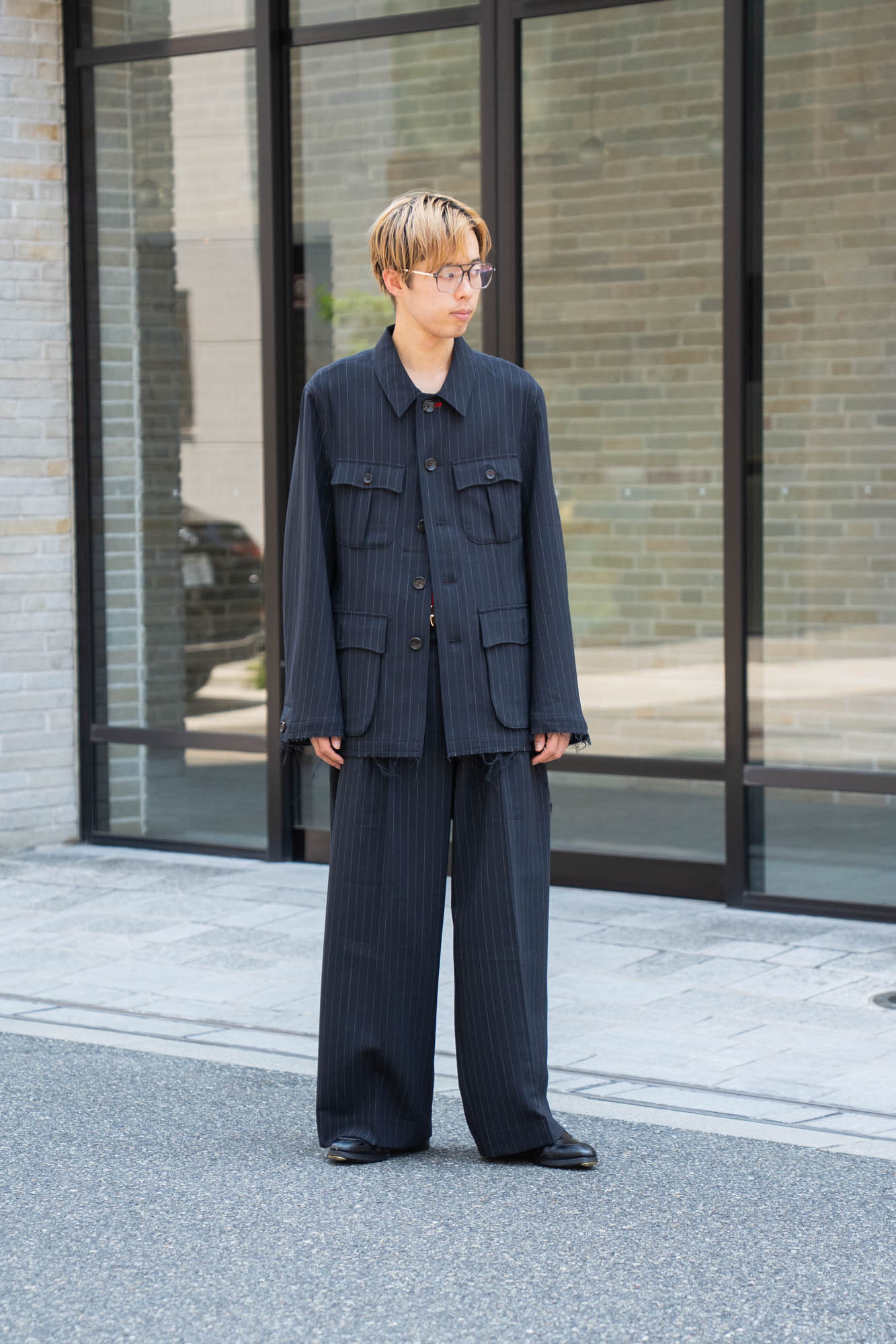 Bonded wool jacket