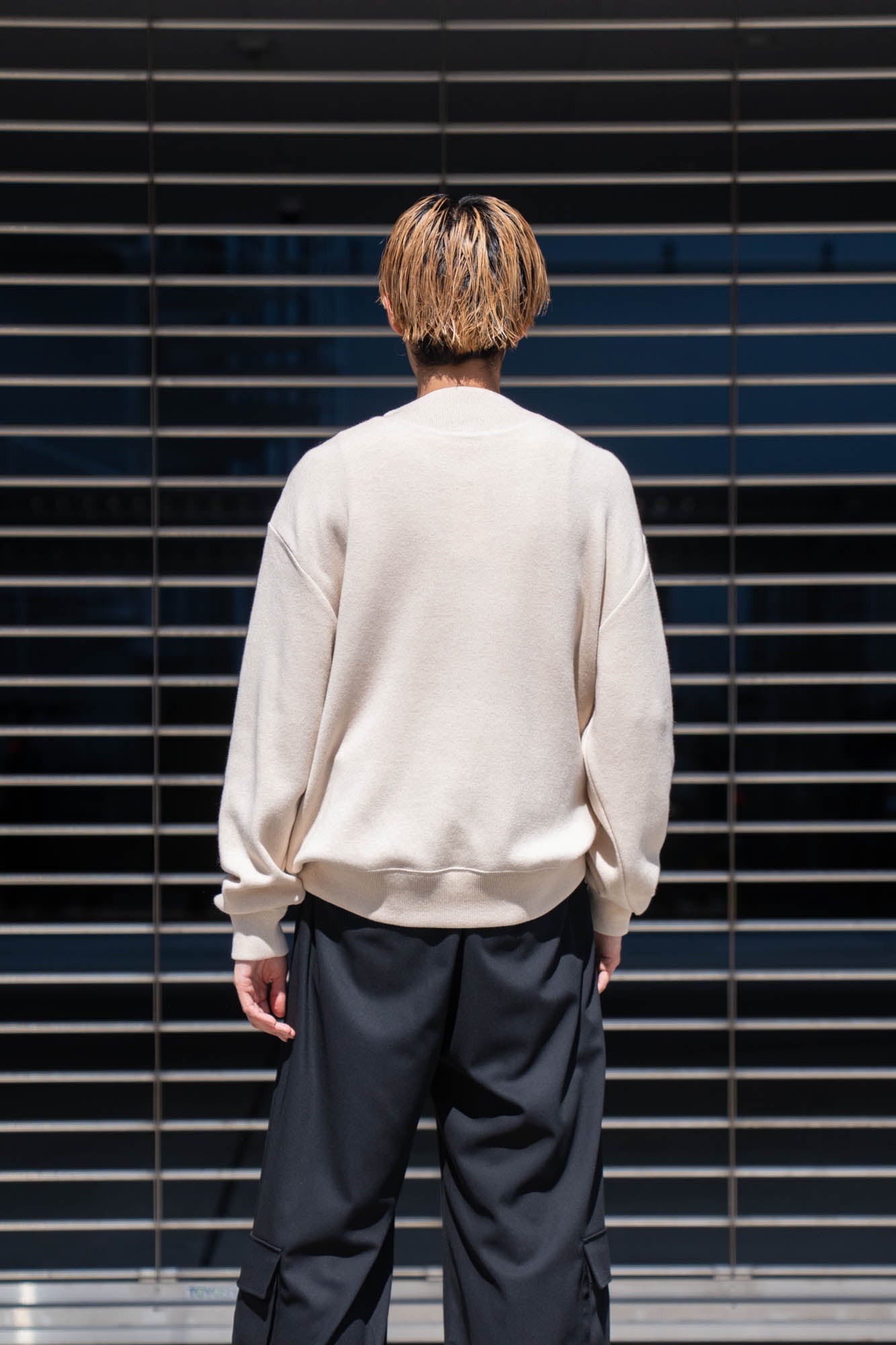 CASHMERE SKIING SWEAT KNITSHIRT