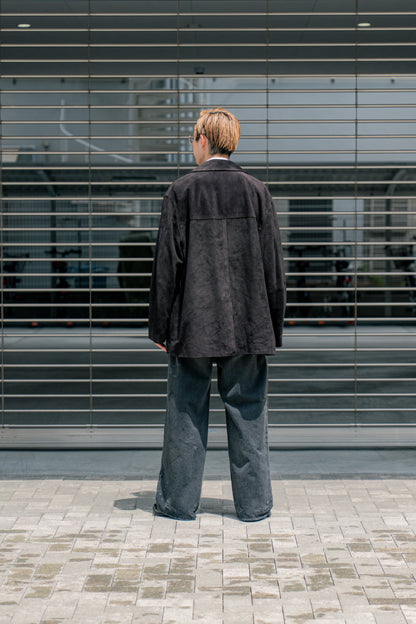 COW SUEDE CAR JACKET(ST.1218)