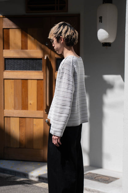 LACE KNITTING PULLOVER