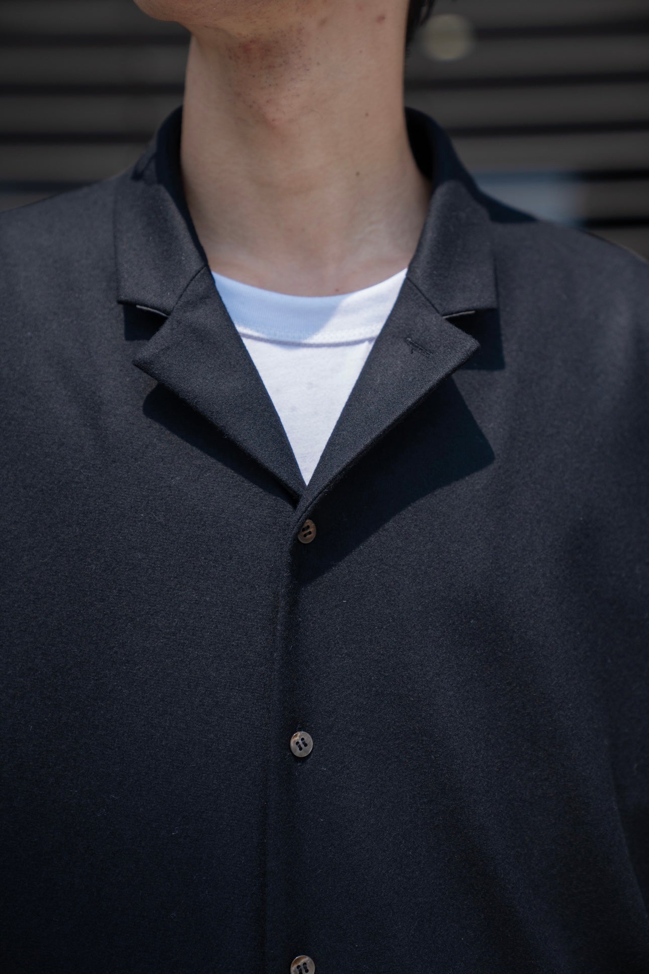 SHIRT JACKET IN WOOL FLANNEL