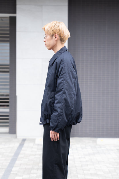 WIDE SQUARE ZIP UP DOWN JACKET