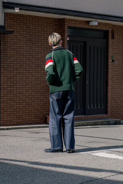 KNITTED TRACK JACKET