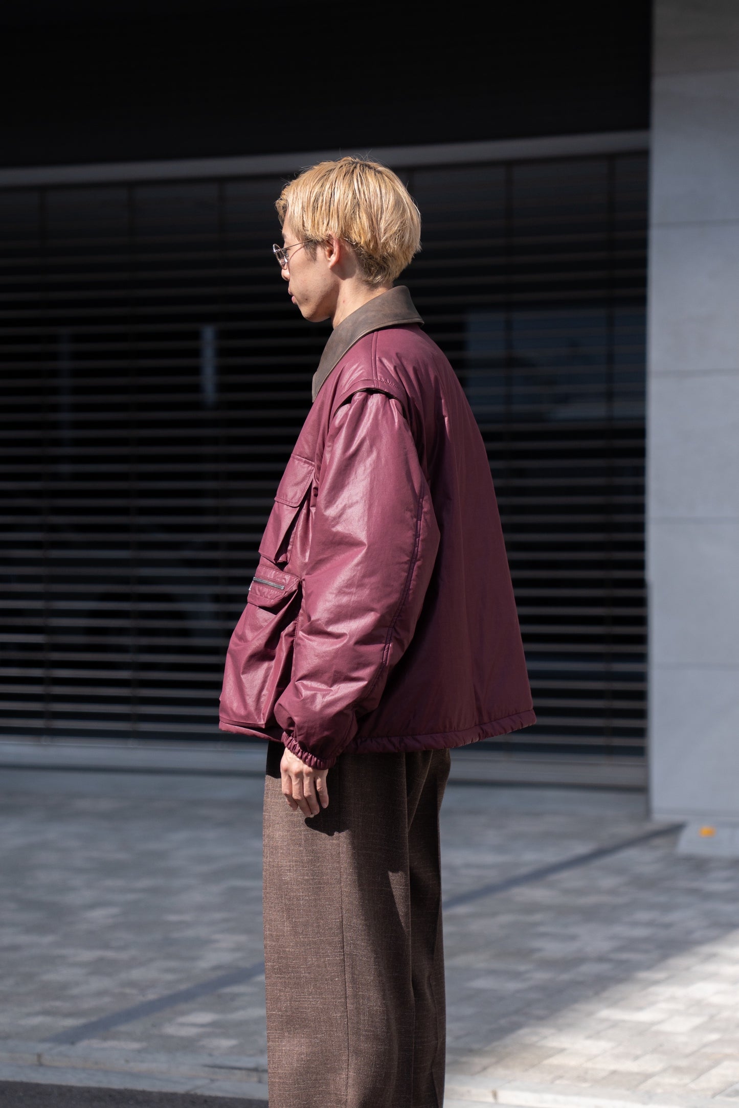 REVERSIBLE BLOUSON