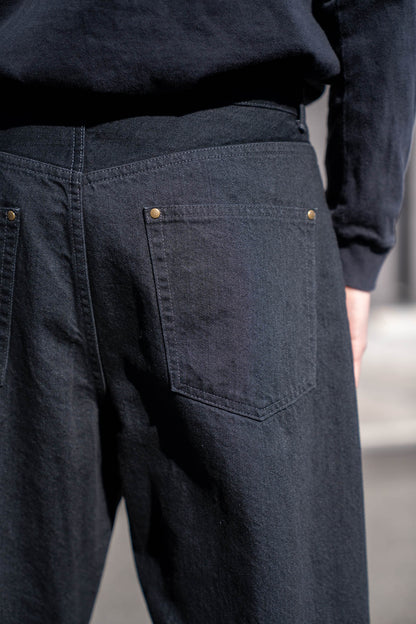 CO/HE PURE STRAIGHT DENIM