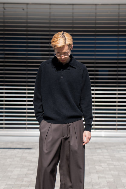 sign別注 SADDLE SLEEVE POLO