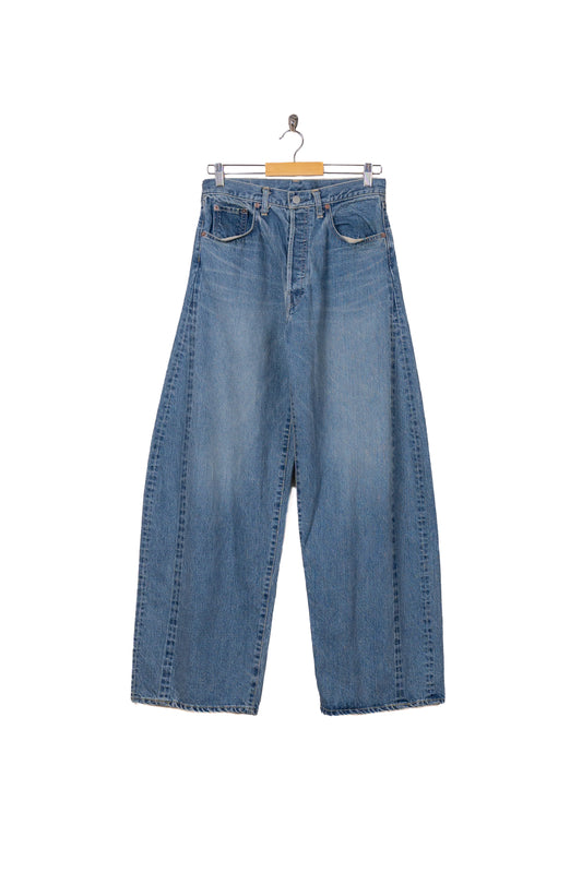 DEFORMATION WIDE VINTAGE DENIM JEANS (ST.1072)