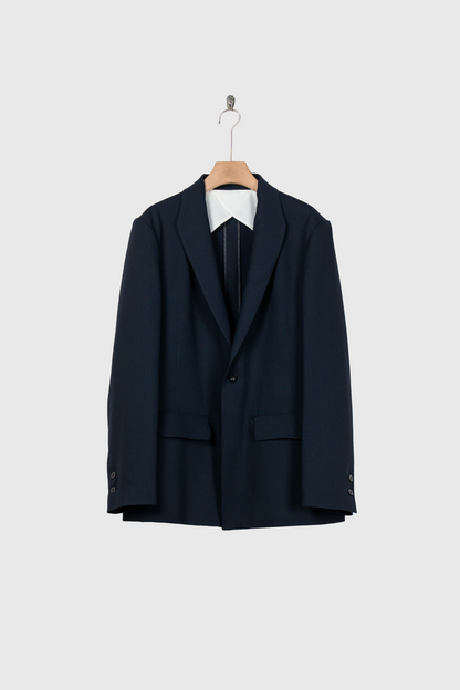 MODIFIED SHAWL COLLAR JACKET