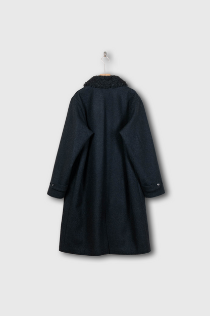 Boa Collar Coat