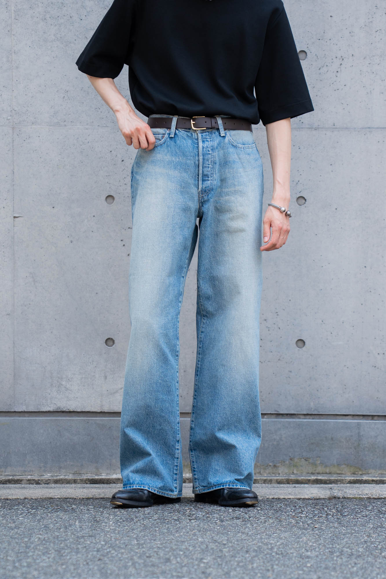LOOSE DENIM PANTS(ST.1566)