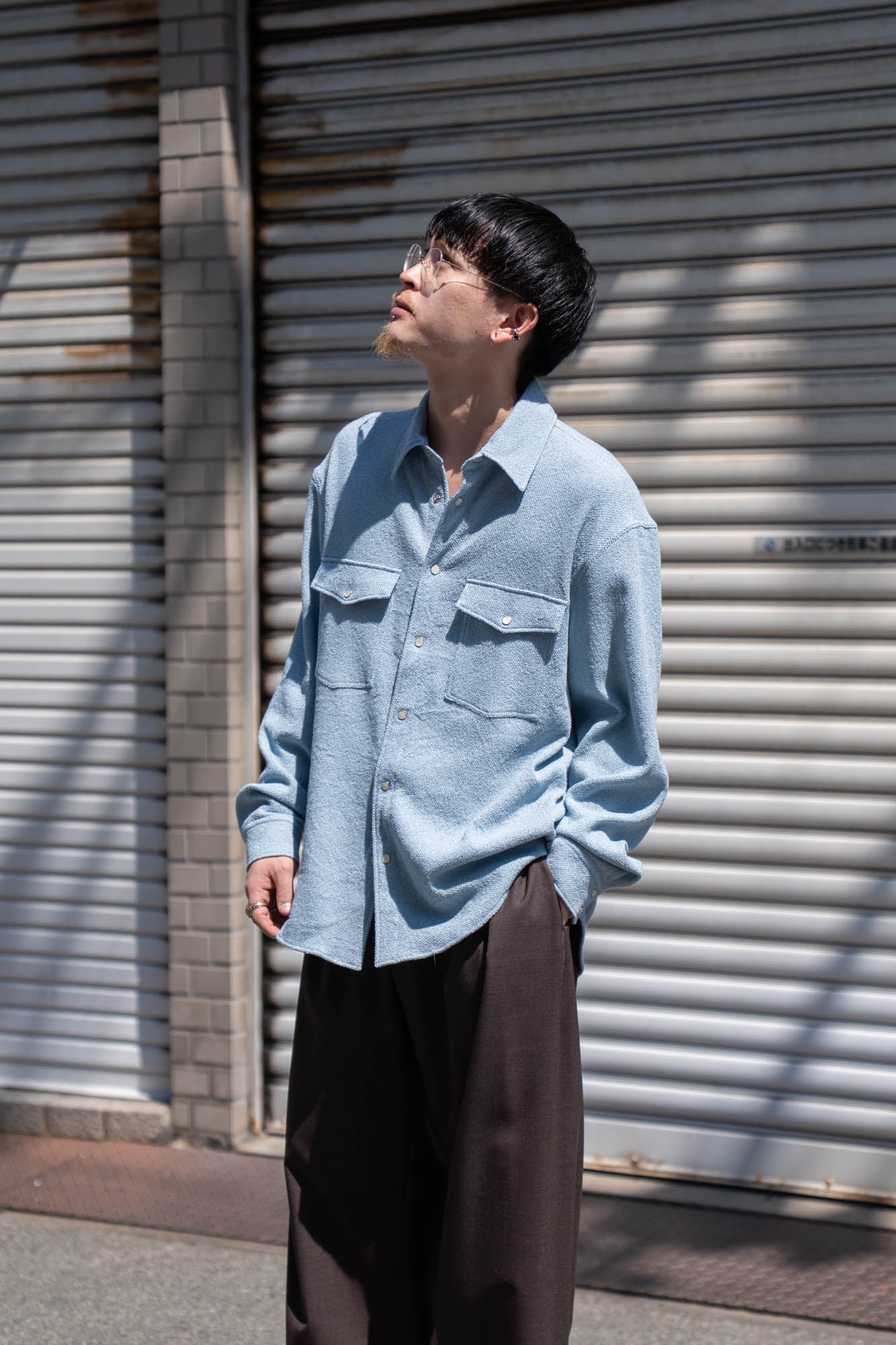 TOWEL WRAP WORK SHIRT