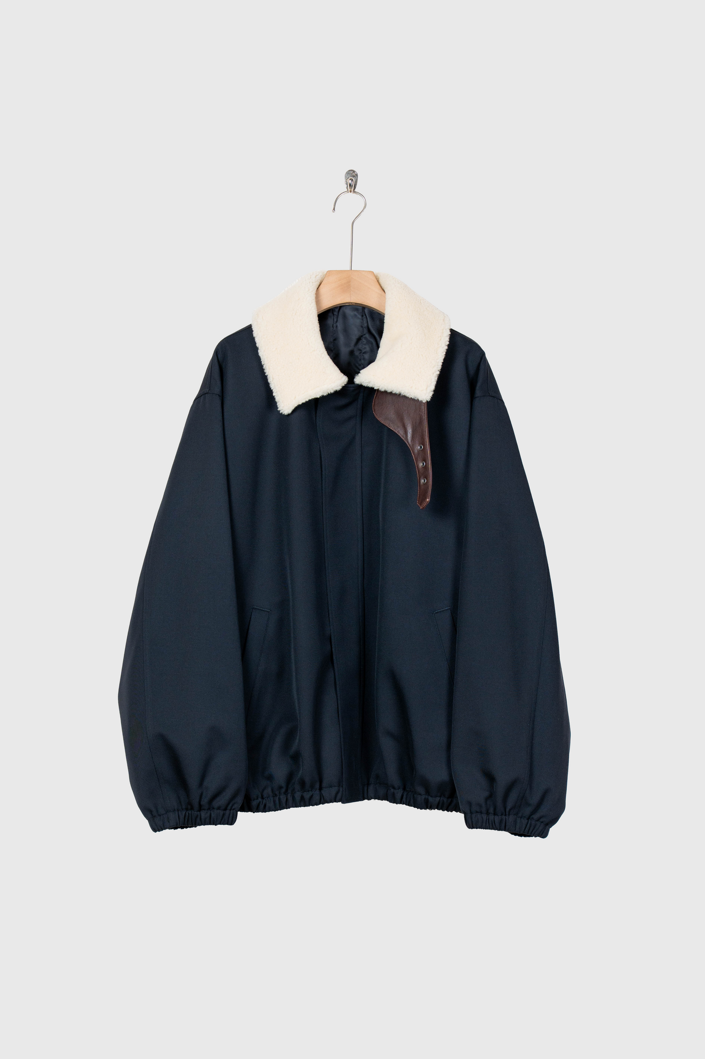 MOUTON COLLAR PADDED JACKET(ST.1377)