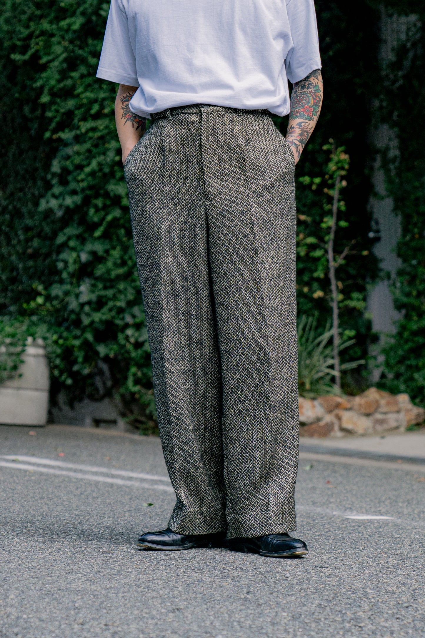 MIXTWEED EASY SLACKS /limited