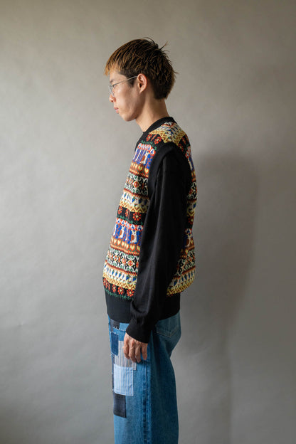 Jacquarded Slope Vest