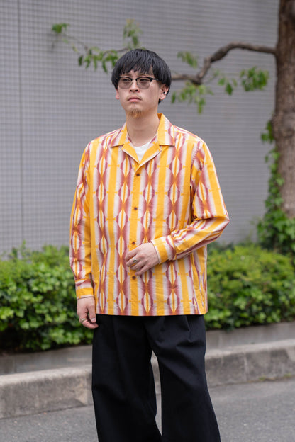 BEAUTEX GRADATION PRINT SHIRT