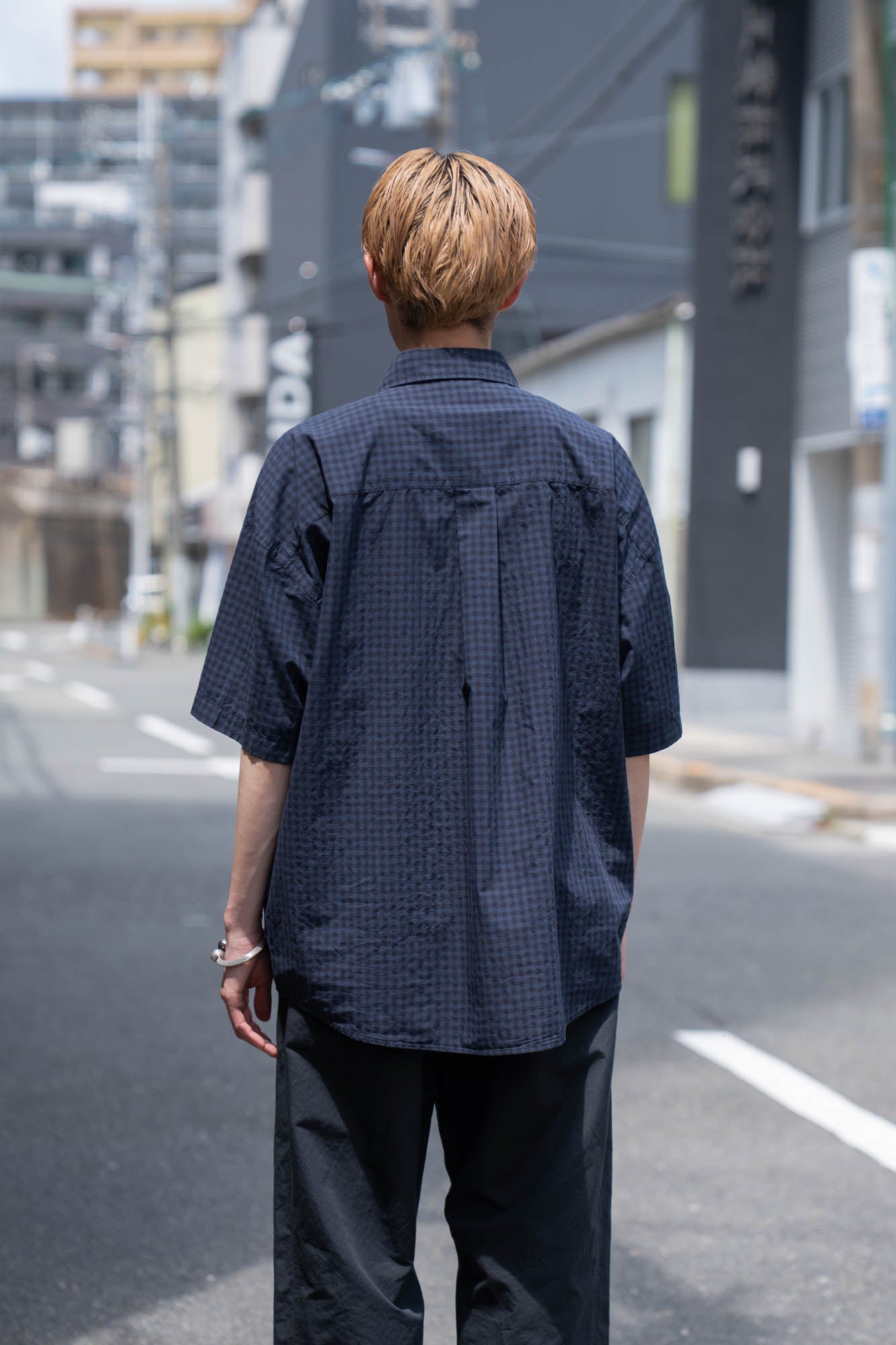 Huge Gingham Check Shirt