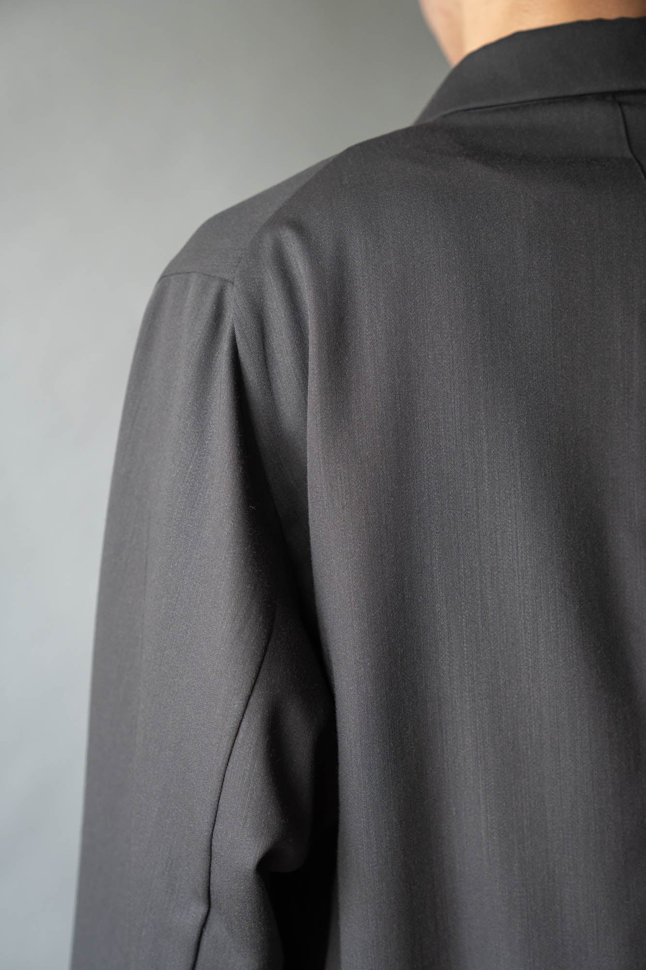 DOUBLE-BREASTED RELAX SHOULDER JACKET