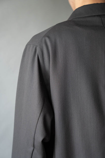 DOUBLE-BREASTED RELAX SHOULDER JACKET