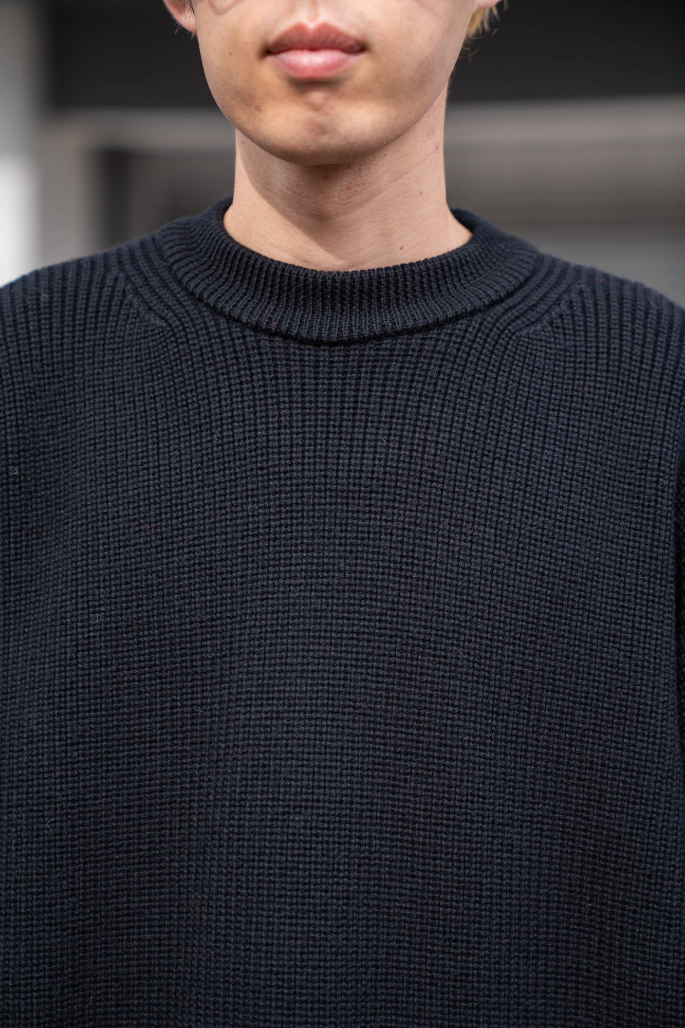 MERINO WOOL CREWNECK KNIT