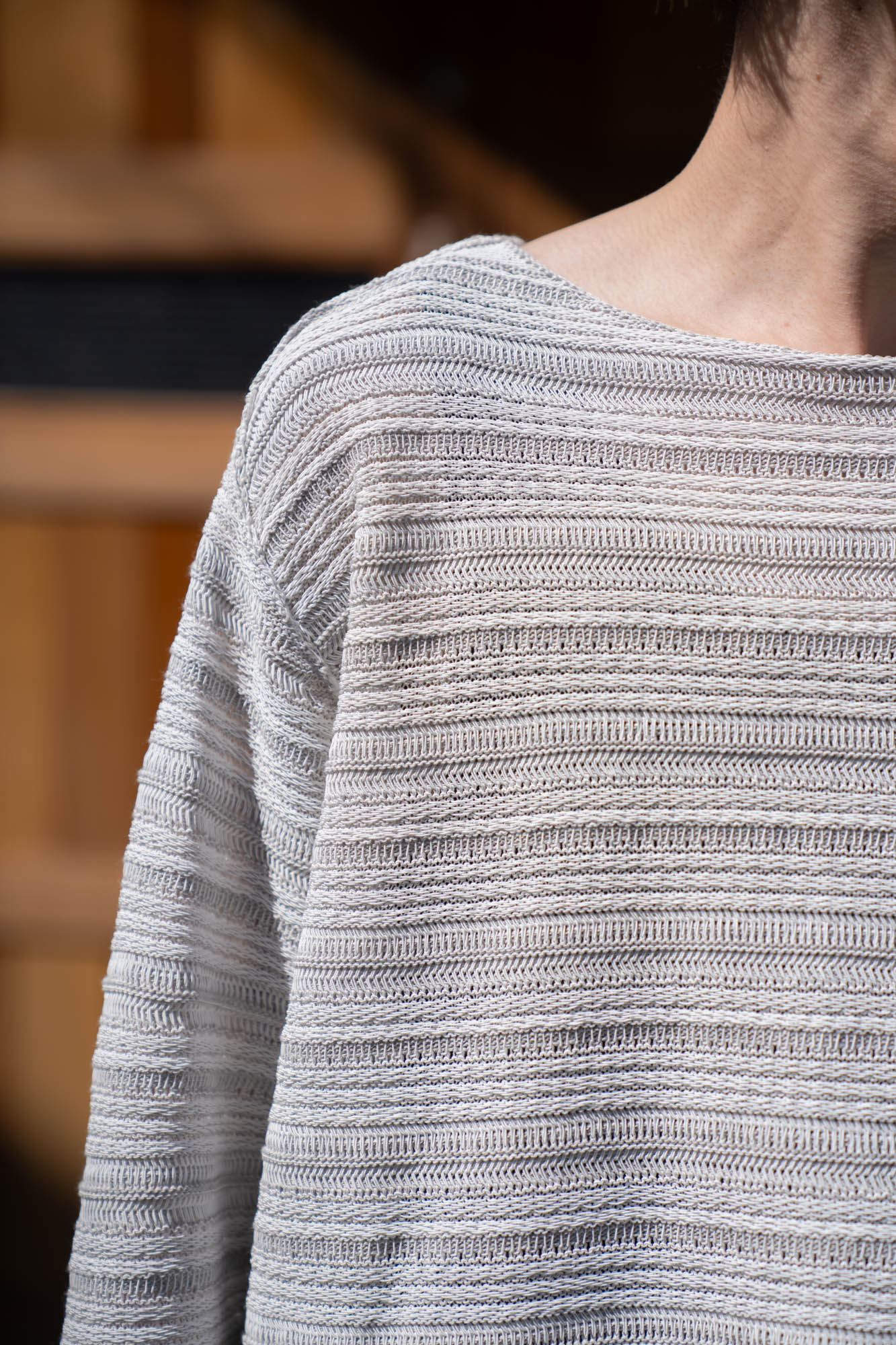 LACE KNITTING PULLOVER