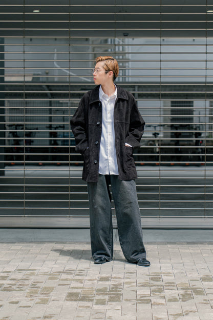 COW SUEDE CAR JACKET(ST.1218)