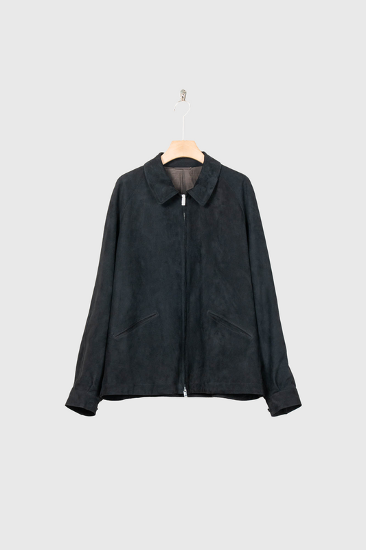 sheep suede blouson
