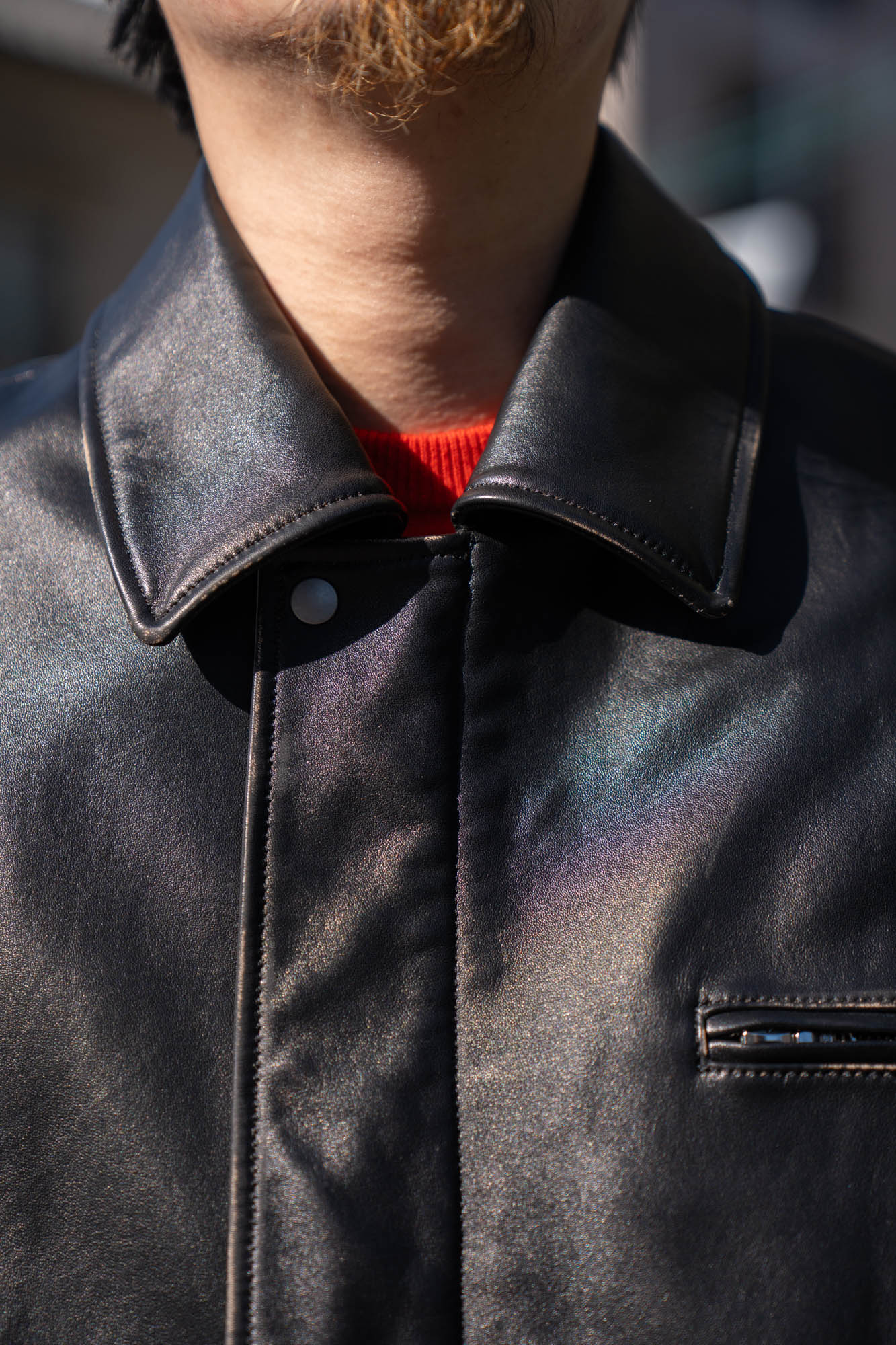 COW LEATHER VINTAGE ZIP JACKET(ST.1380) | ブルゾン ssstein