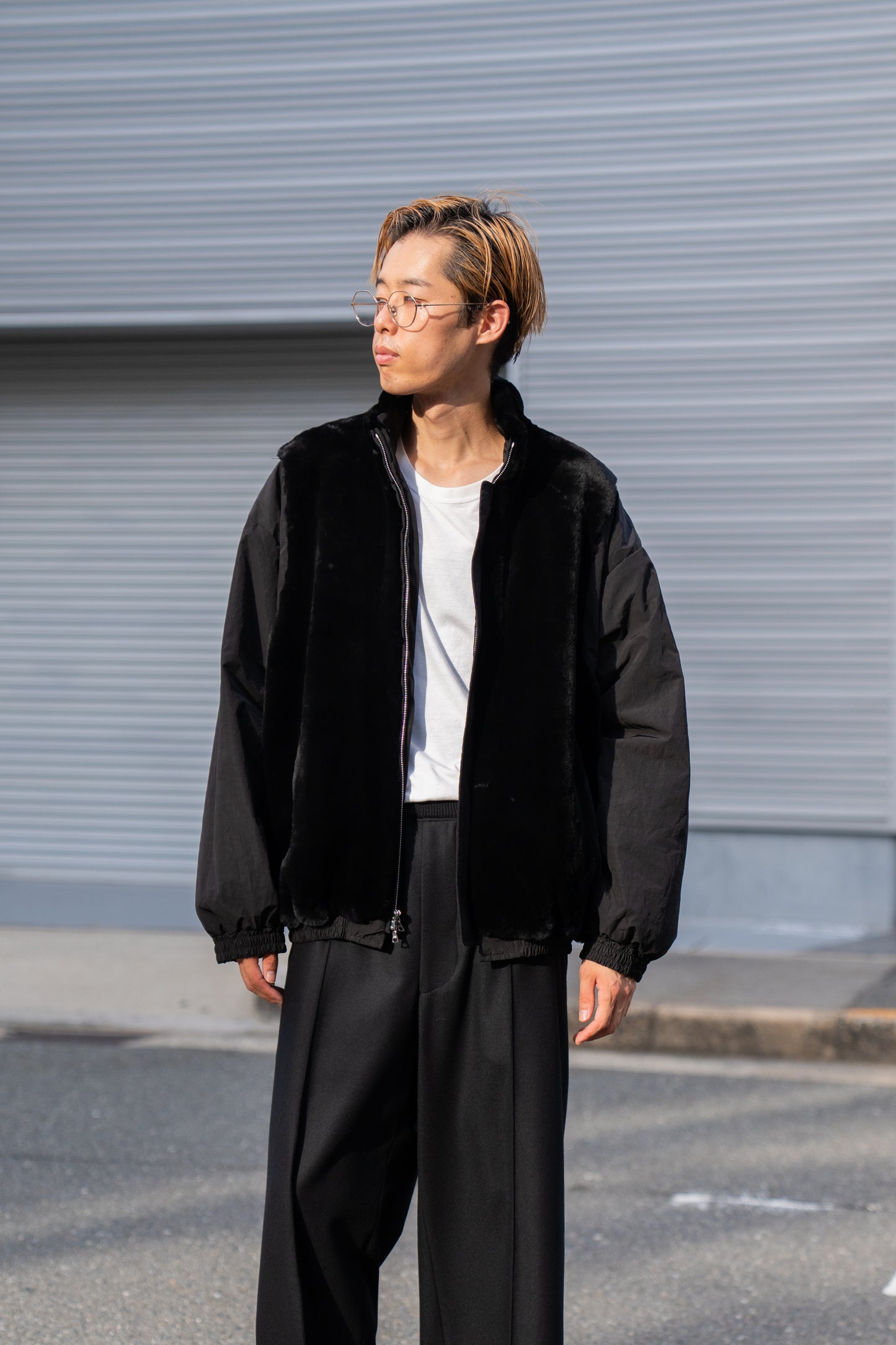 MOUTON INNER REVERSIBLE PADDED JACKET(ST.1223)