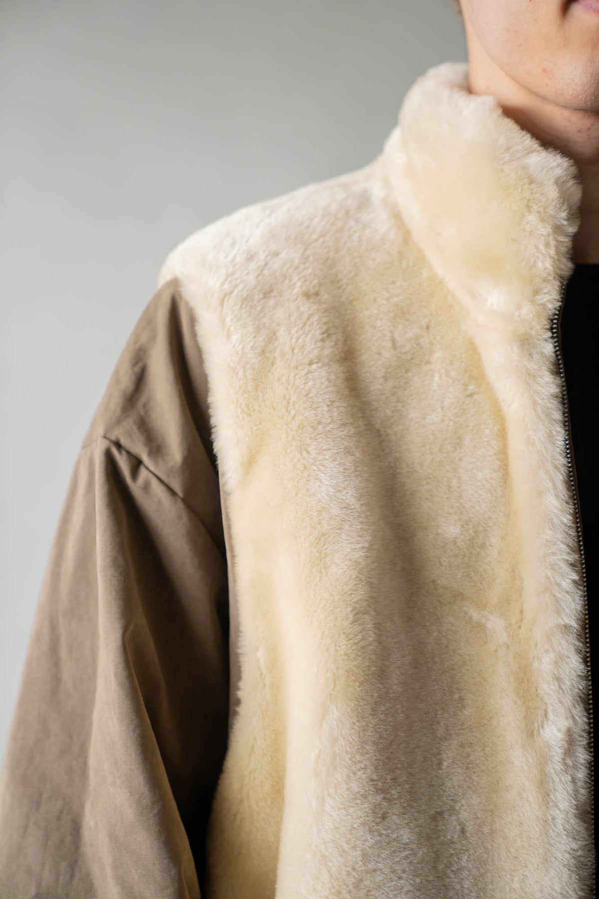MOUTON INNER REVERSIBLE PADDED JACKET(ST.1556)