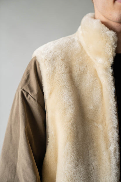 MOUTON INNER REVERSIBLE PADDED JACKET(ST.1556)